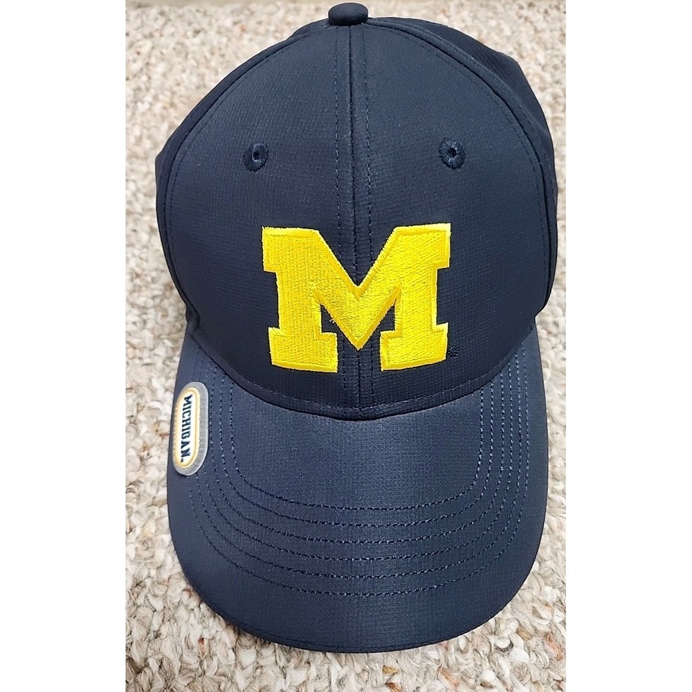 Ahead Michigan Ballmarker Hat Cap Blue Classic Cut UPF 50+ Adjustable Golf